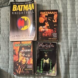 Set of 4 Batman Books